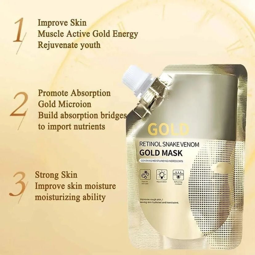 Retinol Peptide Gold Mask